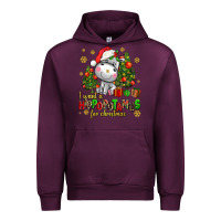 Mauve Wine i want a hippopotamus for christmas Urban Hoodie - AdoDesignShop