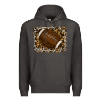 Smoke leopard american football backround Premium Hoodie - RanaPortraitStore
