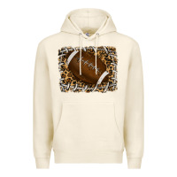 Tofu leopard american football backround Premium Hoodie - RanaPortraitStore