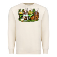 Sandshell hunter coffee cups Premium Sweatshirt - Zillion Design Studio