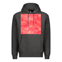 Charcoal Heather valentines day xoxo seamless pattern Premium Hoodie - BundleAndBundleShop