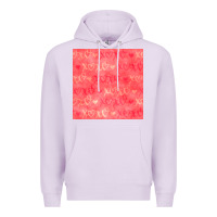 Lilac valentines day xoxo seamless pattern Premium Hoodie - BundleAndBundleShop