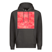 Smoke valentines day xoxo seamless pattern Premium Hoodie - BundleAndBundleShop