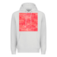 Dove Grey valentines day xoxo seamless pattern Premium Hoodie - BundleAndBundleShop