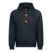 Navy Halloween Key Fob Urban Hoodie - BundleAndBundleShop