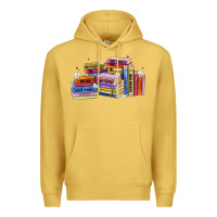 Antique Gold book tropes Premium Hoodie - Artiststas