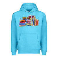 Ocean Blue book tropes Premium Hoodie - Artiststas