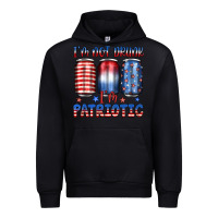 Black i'm not drunk i'm patriotic Urban Hoodie - JahusDesignShop