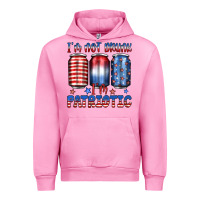 Fuchsia Pink i'm not drunk i'm patriotic Urban Hoodie - JahusDesignShop