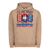 Pigment Burro i'm not drunk i'm patriotic Urban Hoodie - JahusDesignShop