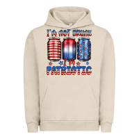 Pigment French Oak i'm not drunk i'm patriotic Urban Hoodie - JahusDesignShop