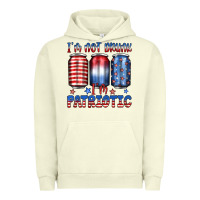 Pigment Pistachio i'm not drunk i'm patriotic Urban Hoodie - JahusDesignShop