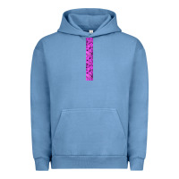 Pigment Pebble Blue Halloween Key Fob Urban Hoodie - BundleAndBundleShop