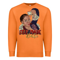 Carrot self made babe afro black woman Premium Sweatshirt - texasbilliewilder