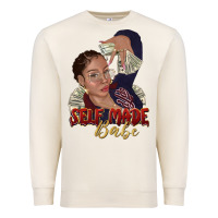 Sandshell self made babe afro black woman Premium Sweatshirt - texasbilliewilder