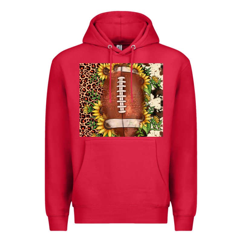 Football Leopard Cowhide Sunflower Premium Hoodie by JahusDesignShop | Teevron