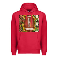 Cardinal football leopard cowhide sunflower Premium Hoodie - JahusDesignShop