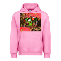 Fuchsia Pink cna christmas Urban Hoodie - AdoDesignShop