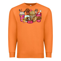 Carrot dachshund coffee cups Premium Sweatshirt - Zillion Design Studio