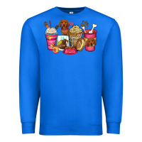 True Royal dachshund coffee cups Premium Sweatshirt - Zillion Design Studio
