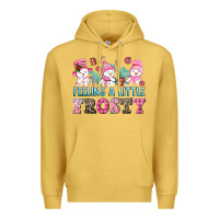 Antique Gold feelin' a little frosty Premium Hoodie - AdoDesignShop