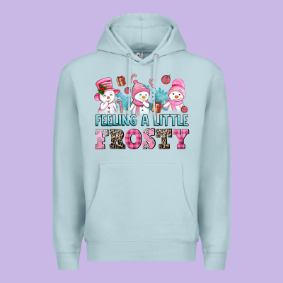 Feelin' A Little Frosty Premium Hoodie Designed By Adodesignshop