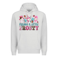 Dove Grey feelin' a little frosty Premium Hoodie - AdoDesignShop
