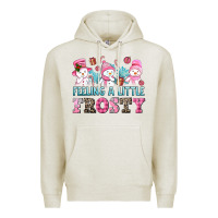 Oatmeal Heather feelin' a little frosty Premium Hoodie - AdoDesignShop