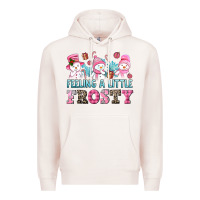 Pale Pink feelin' a little frosty Premium Hoodie - AdoDesignShop