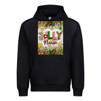 Black Christmas Jolly Nurse Urban Hoodie - Artiststas