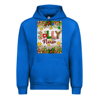 Cobalt Christmas Jolly Nurse Urban Hoodie - Artiststas