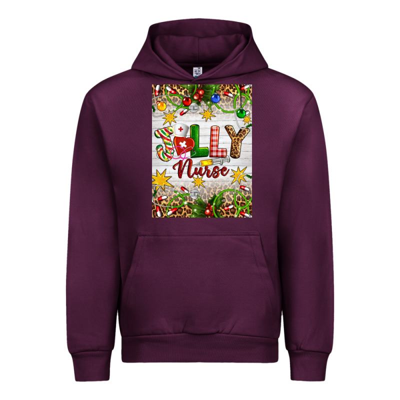 Christmas Jolly Nurse Urban Hoodie by Artiststas | Teevron