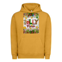 Pigment Peanut Butter Christmas Jolly Nurse Urban Hoodie - Artiststas