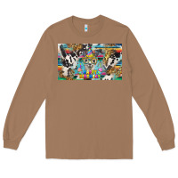 Toasted Coconut happy birthday alpaca blue cup Long Sleeve Tee - BarkalooDesign
