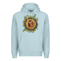 Blue Mist football gemstone sunflower Premium Hoodie - JahusDesignShop