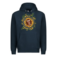 Navy football gemstone sunflower Premium Hoodie - JahusDesignShop