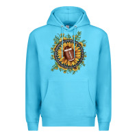 Ocean Blue football gemstone sunflower Premium Hoodie - JahusDesignShop