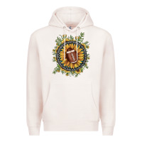 Pale Pink football gemstone sunflower Premium Hoodie - JahusDesignShop