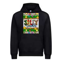 Christmas Jolly Teacher Urban Hoodie | Teevron
