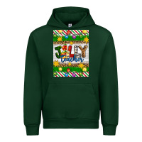 Forest Green Christmas jolly teacher Urban Hoodie - Artiststas