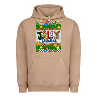 Pigment Burro Christmas jolly teacher Urban Hoodie - Artiststas