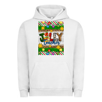 Pigment Lunar Rock Christmas jolly teacher Urban Hoodie - Artiststas