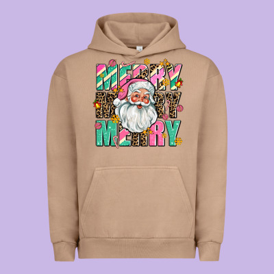 Merry Merry Merry Urban Hoodie Designed By Adodesignshop