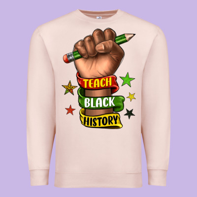 Premium Sweatshirt teach black history