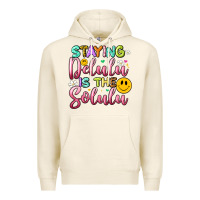 Tofu staying delulu is the solulu Premium Hoodie - Artiststas