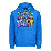 True Royal staying delulu is the solulu Premium Hoodie - Artiststas