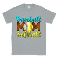 Heather Grey baseball mom softball Classic Tee - BundleAndBundleShop