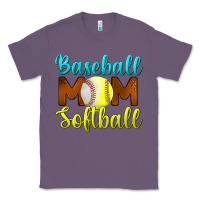 Lavender baseball mom softball Classic Tee - BundleAndBundleShop