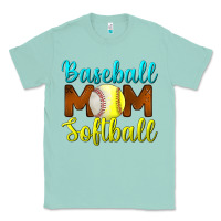Seafoam baseball mom softball Classic Tee - BundleAndBundleShop