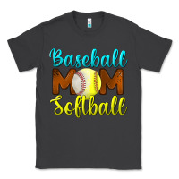 Smoke baseball mom softball Classic Tee - BundleAndBundleShop